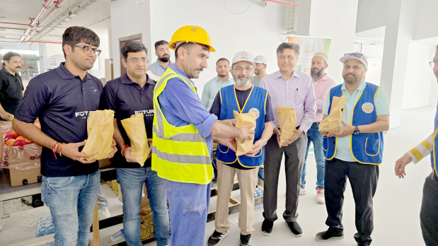 <p>Around 350 workers benefited from the 11th round of the Indian Community Relief Fund&rsquo;s (ICRF) Thirst Quenchers 2025 summer campaign which was recently held at a work site located in East Hidd. Water, juice and fruits were distributed to labourers from Dar Al Khaleej Company in East Hidd Housing Project.</p>
<p>This year&rsquo;s campaign is being supported by the Labour Ministry, Interior Ministry, Labour Market Regulatory Authority, International Organisation for Migration, Manav Dharma Sena and the Bohra community.</p>
<p>ICRF officials and enthusiastic volunteers and students were present. Left, volunteers distributing food to labourers. Above, ICRF officials and volunteers at the event.</p>